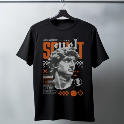 Unisex Oversize 24/1 Penye DTF Baskılı Tişört - DTF90 Unisex Oversize 24/1 Penye DTF Baskılı Tişört - DTF90