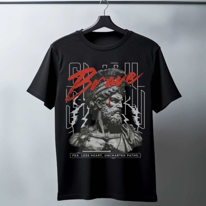 Unisex Oversize 24/1 Penye DTF Baskılı Tişört - DTF92 Unisex Oversize 24/1 Penye DTF Baskılı Tişört - DTF92