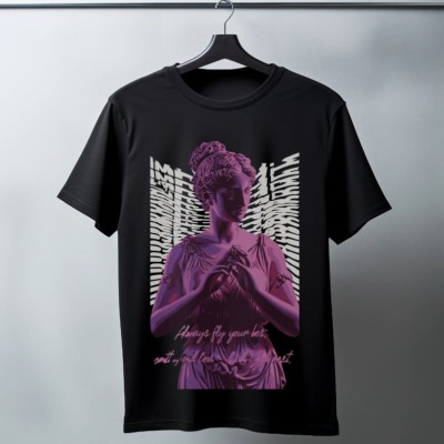 Unisex Oversize 24/1 Penye DTF Baskılı Tişört - DTF97 Unisex Oversize 24/1 Penye DTF Baskılı Tişört - DTF97