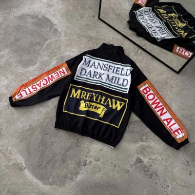 Unisex Vintage Baskılı Paraşüt Rüzgarlık - Siyah Unisex Vintage Baskılı Paraşüt Rüzgarlık - Siyah