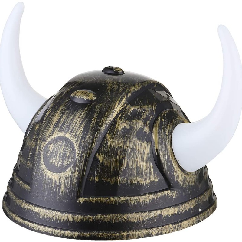 Viking Asteriks Başlığı Altın Renk