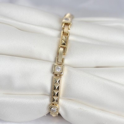 Xuping Punta Model Gold Renk Kadın Bileklik Xuping Punta Model Gold Renk Kadın Bileklik