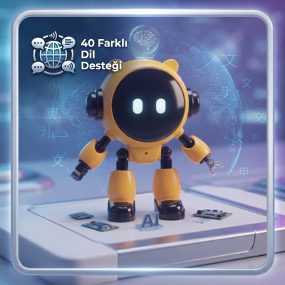 Yapay Zeka Robotu - Wi-Fi Uygulamalı - Konuşma Özellikli - Teknolojik Oyuncak Yapay Zeka Robotu - Wi-Fi Uygulamalı - Konuşma Özellikli - Teknolojik Oyuncak