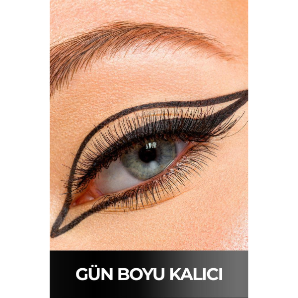 Yaprak Figürlü Eyeliner Yaprak Figürlü Eyeliner