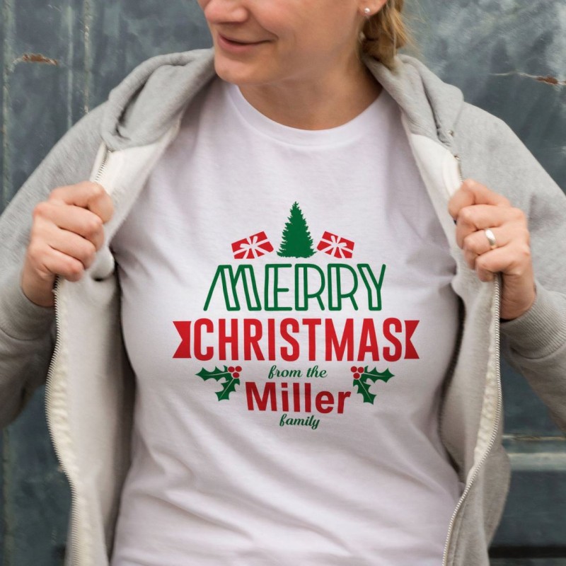 Yılbaşı Merry Christmas Miller Baskılı Oversize Bisiklet Yaka T-shirt - Beyaz Yılbaşı Merry Christmas Miller Baskılı Oversize Bisiklet Yaka T-shirt - Beyaz