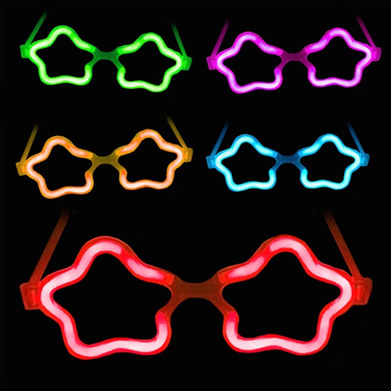 Yıldız Glow Partisi Gözlüğü 12 Adet Yıldız Glow Partisi Gözlüğü 12 Adet