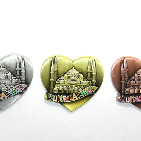 Yöresel Sultanahmet Magnet Kalp Tasarımlı Yöresel Sultanahmet Magnet Kalp Tasarımlı