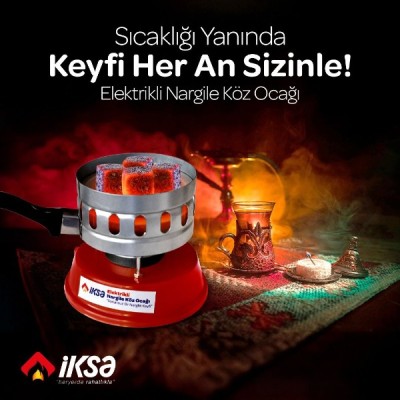 Yuvarlak Galvaniz Elektrikli Nargile Köz Ocağı Yuvarlak Galvaniz Elektrikli Nargile Köz Ocağı